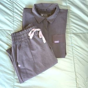 NWOT FIGS SCRUB POLO TOP